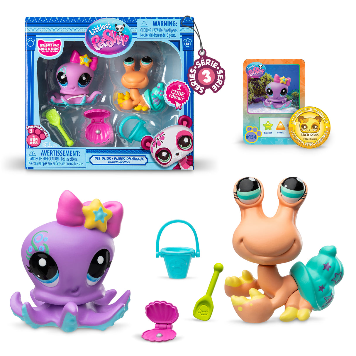 Littlest Pet Shop 2 Pack Treasure Hunt