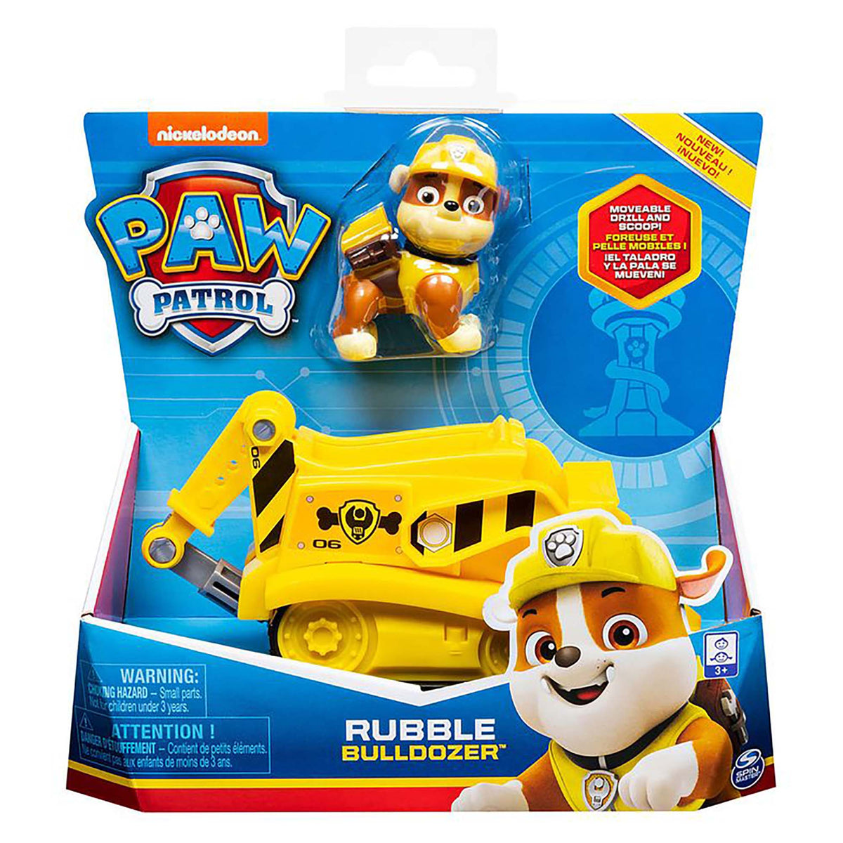 Paw Patrol Basic Vehicle Rubble Toys R Us Australia