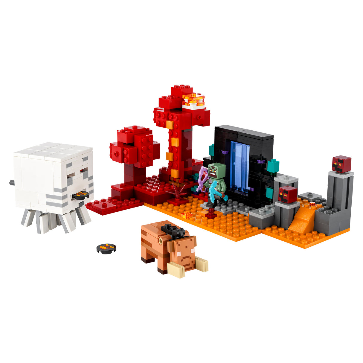 LEGO Minecraft The Nether Portal Ambush 21255, (352-pieces)
