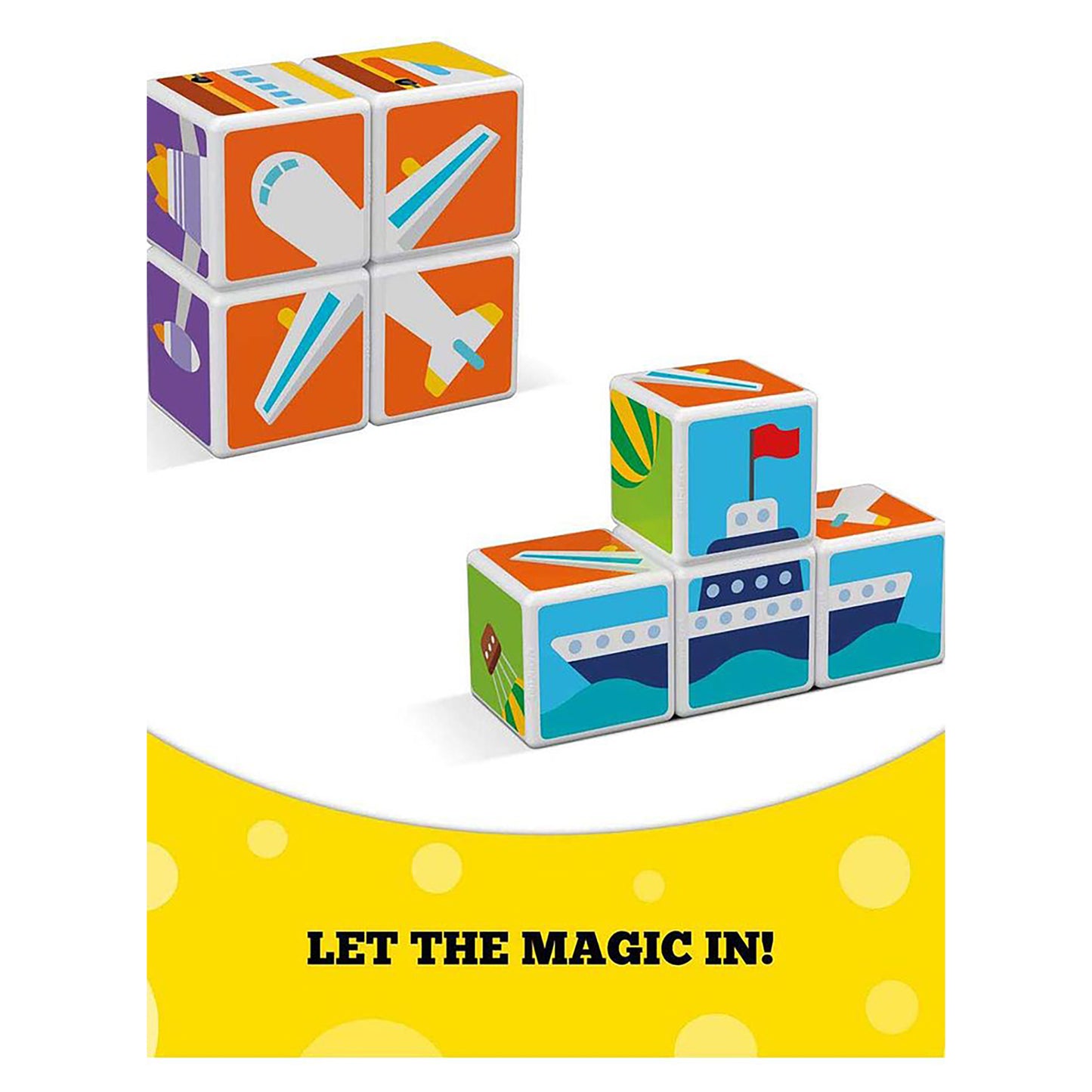 Geomag Magicube Transports Building Set