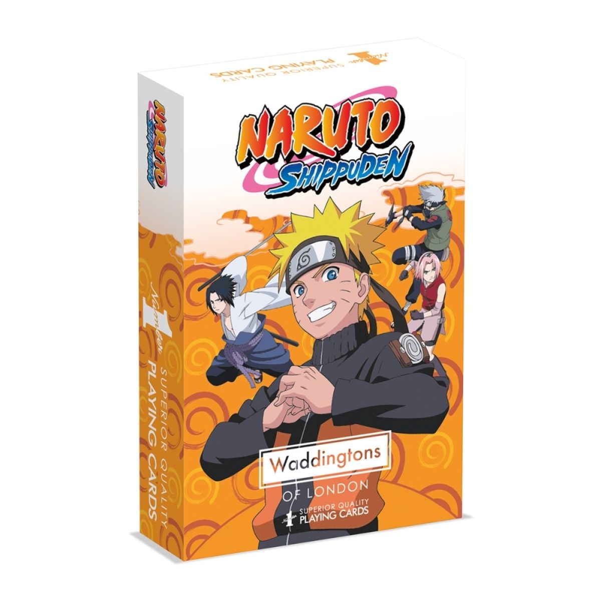 Waddingtons No. 1 of London Playing Cards Naruto