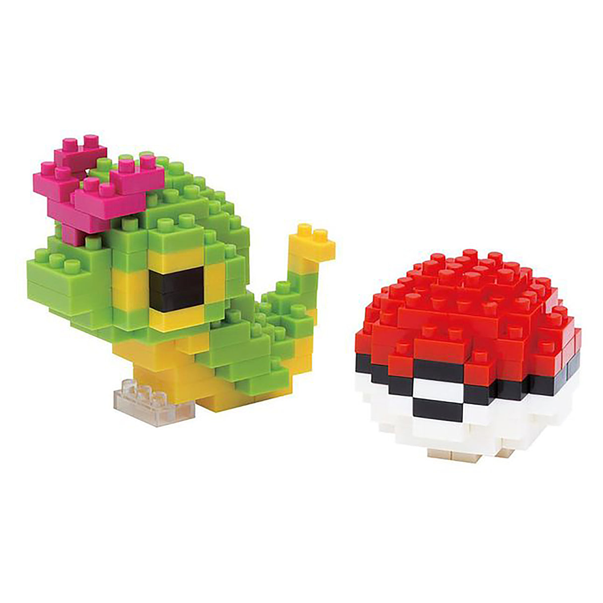 Nanoblock Pokemon - Caterpie & Poke Ball (170 pieces)