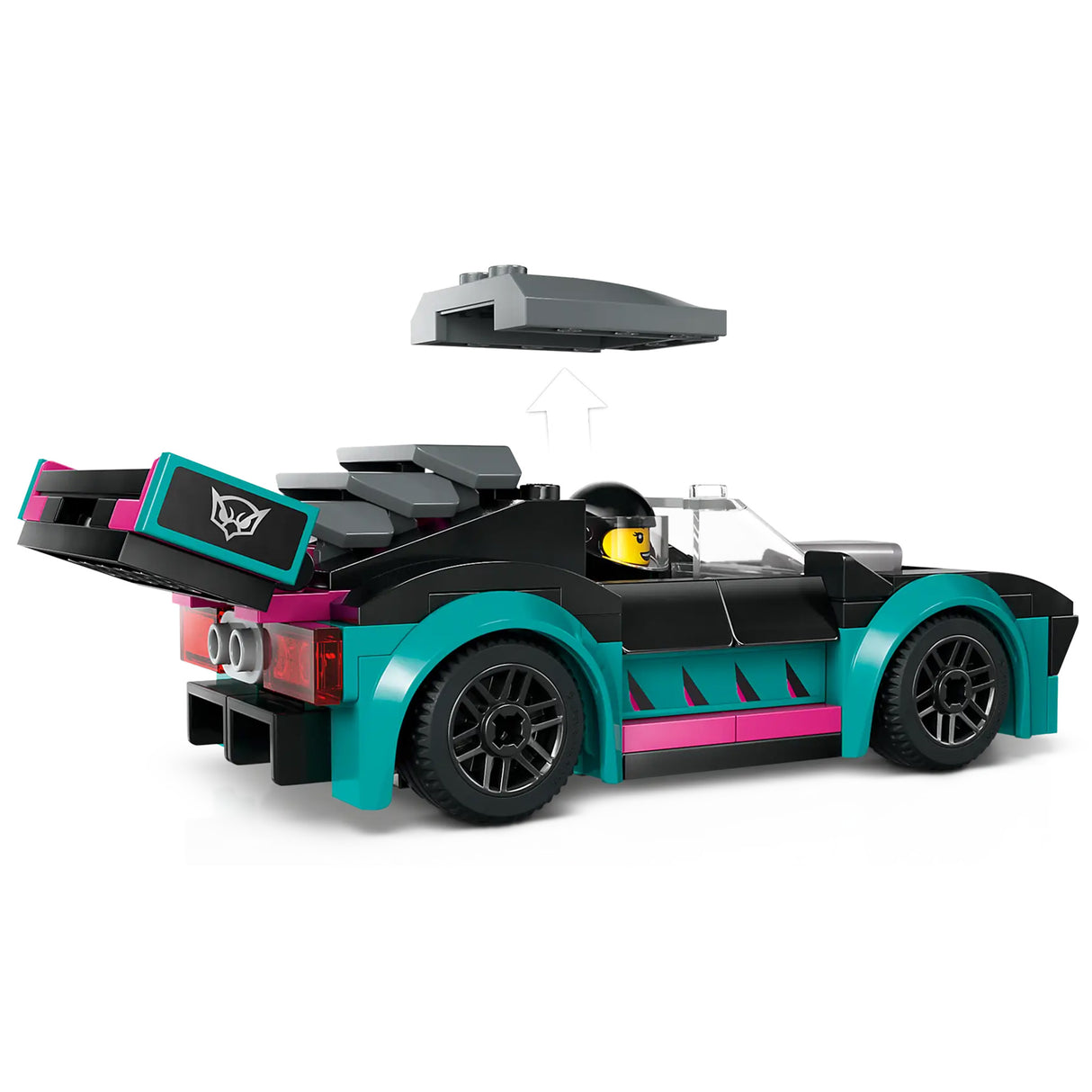 LEGO City Race Car and Car Carrier Truck 60406, (328-pieces)