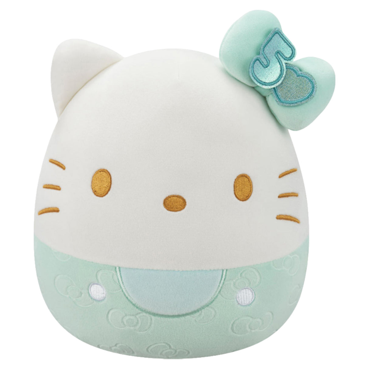 Squishmallows Hello Kitty 50th Bows Green 8" Plush