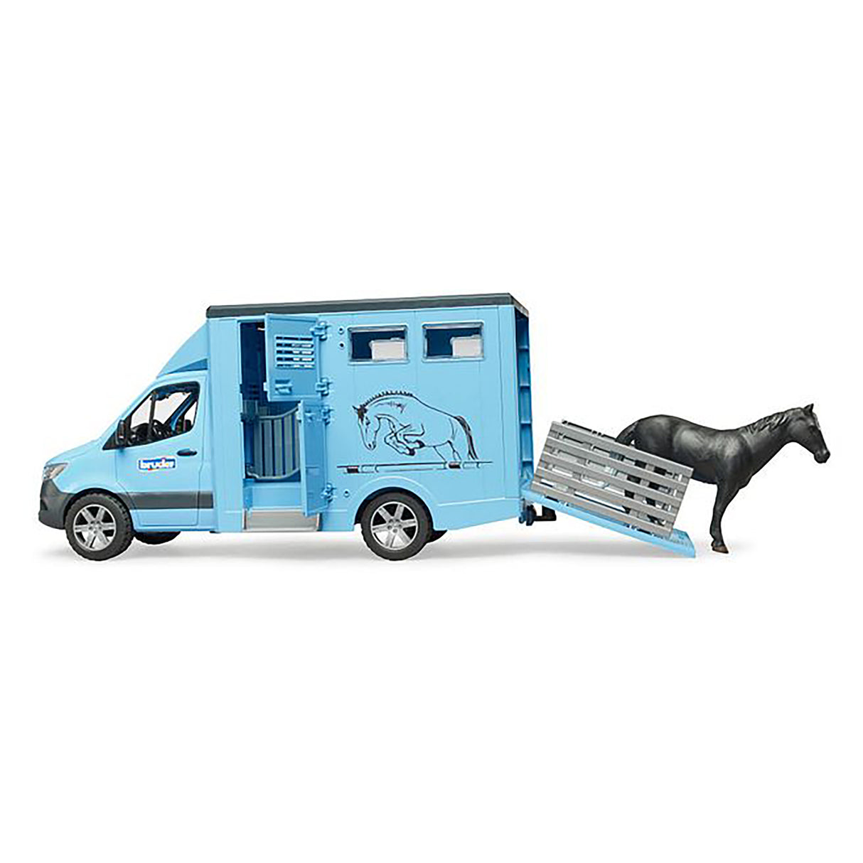 Bruder Mercedes G3 Sprinter Animal Transporter with Horse