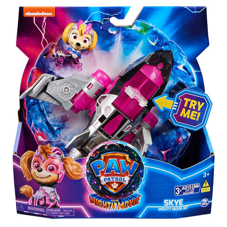 Paw Patrol The Mighty Movie Themed Vehicle - Skye Solid