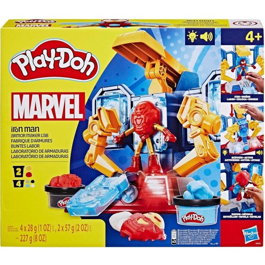 Play-Doh Marvel Iron Man Armor Maker Lab Playset