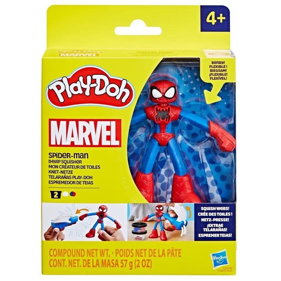 Play-Doh Marvel Spider-Man Thwip Squisher Action Figure