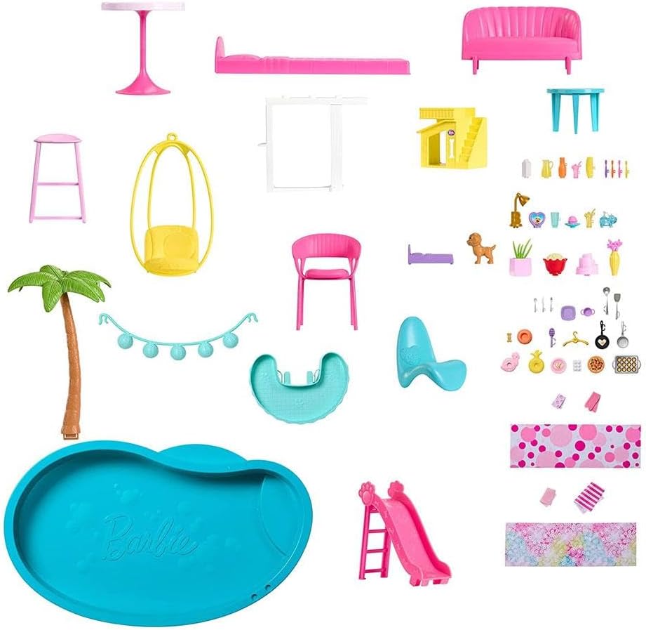Barbie Dreamhouse Pooly Party Playset 2023