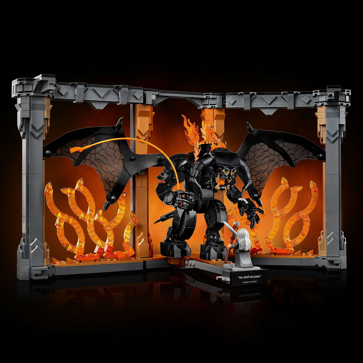LEGO Icons The Lord of the Rings: Balrog Book Nook 10367