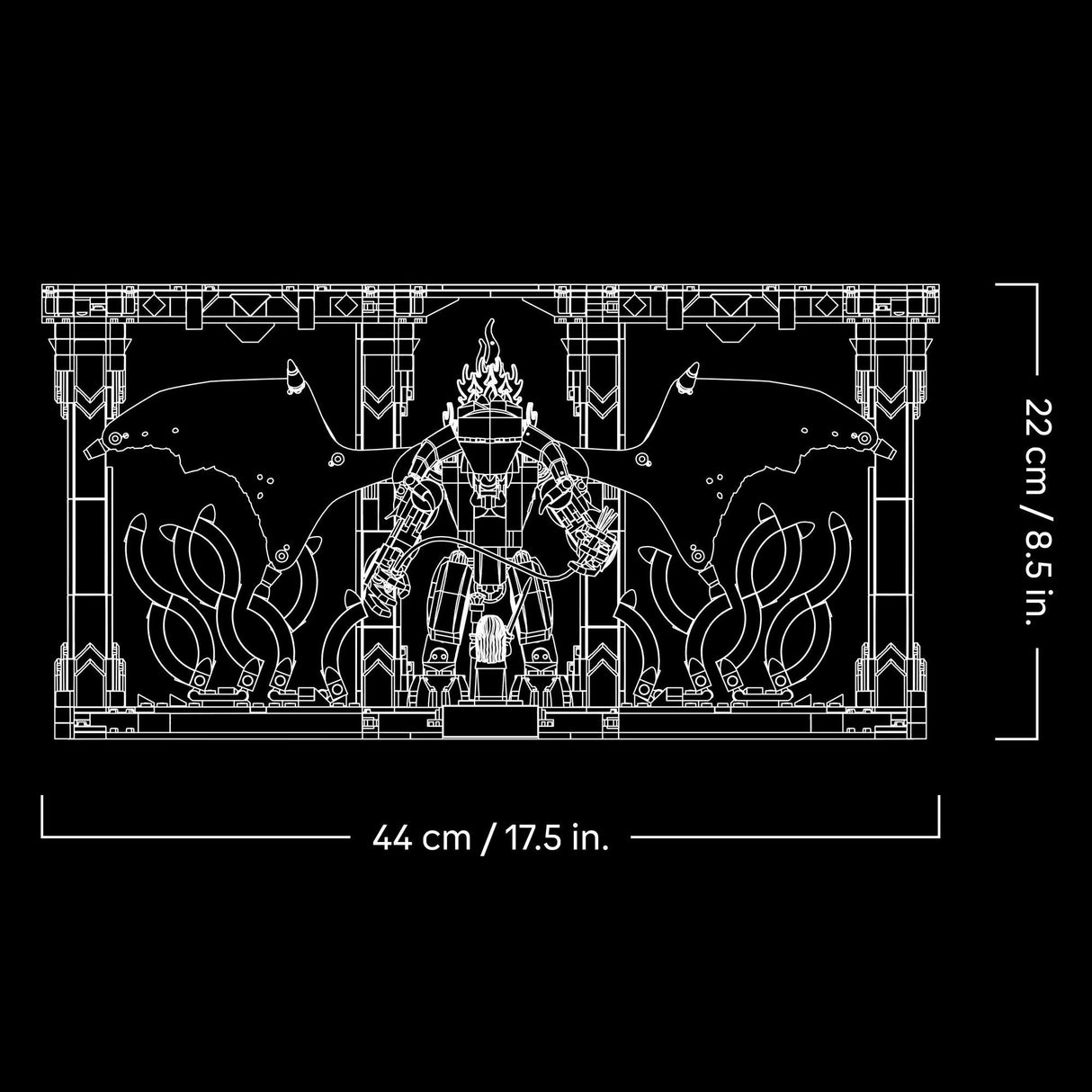 LEGO Icons The Lord of the Rings: Balrog Book Nook 10367