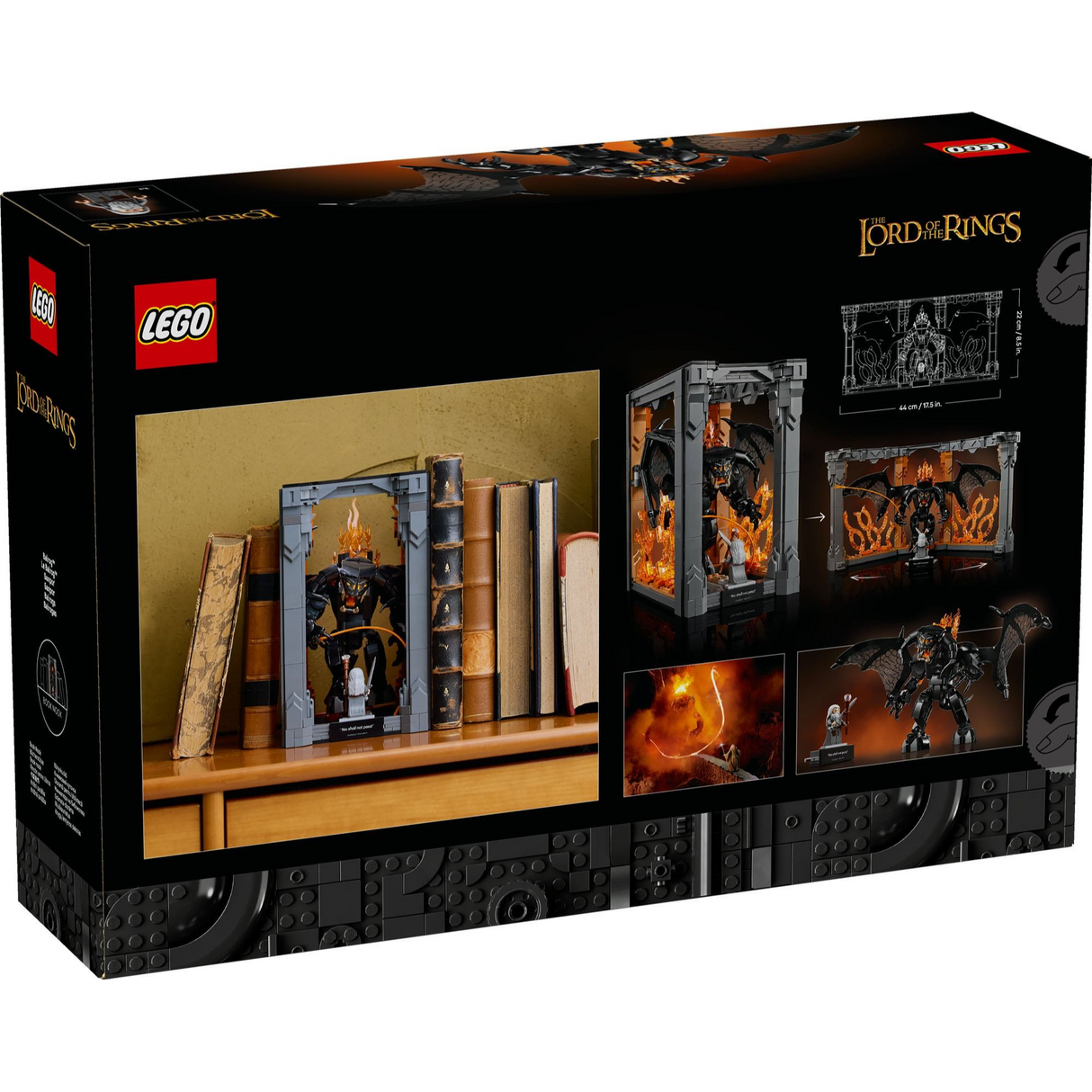 LEGO Icons The Lord of the Rings: Balrog Book Nook 10367