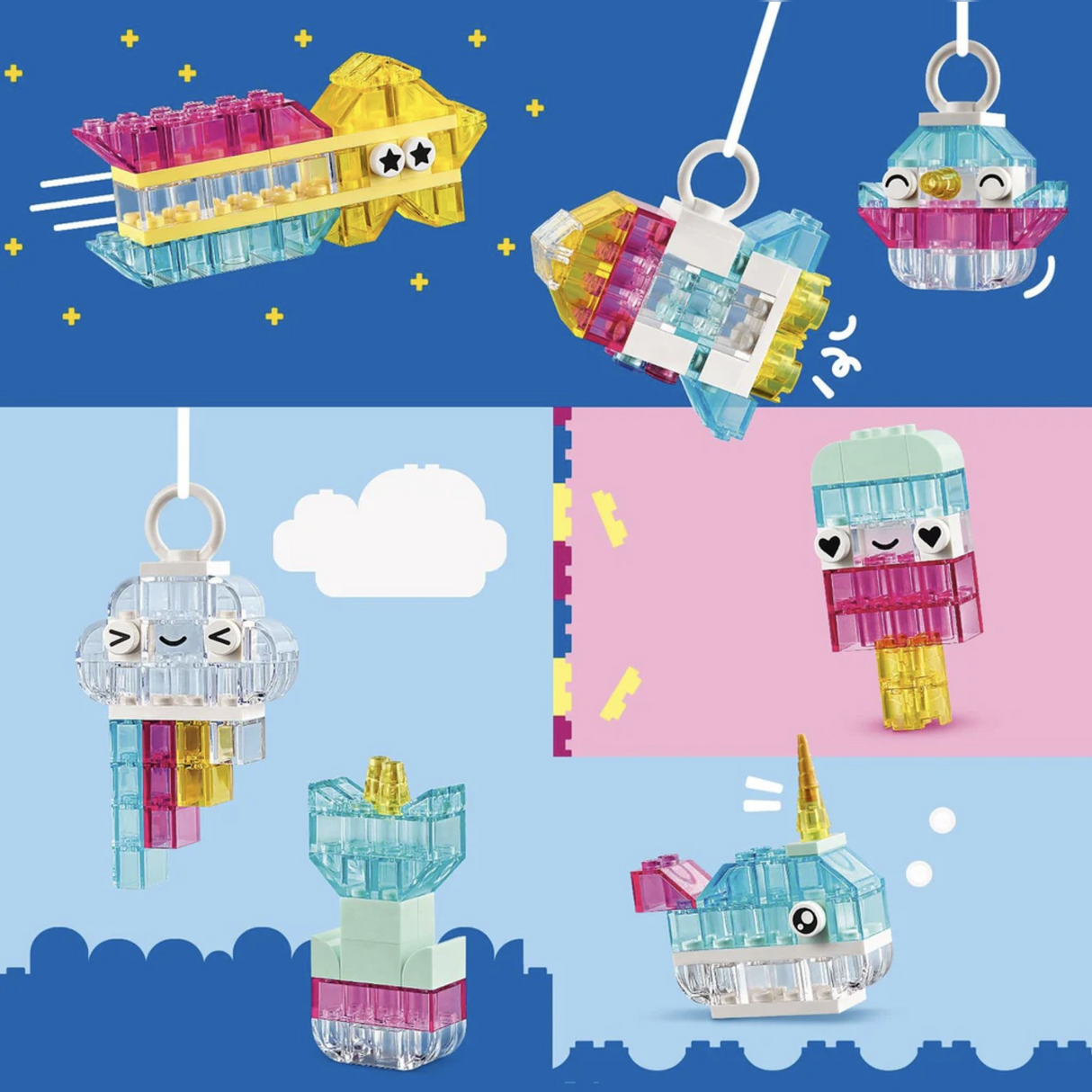 LEGO Classic Magical Transparent Box 11040