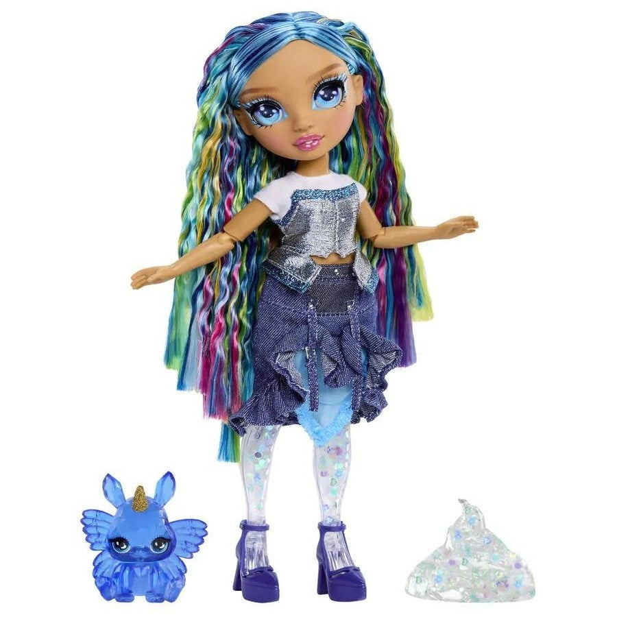 Rainbow High Rainbow Shimmers with Slime Fashion Doll Skyler blue