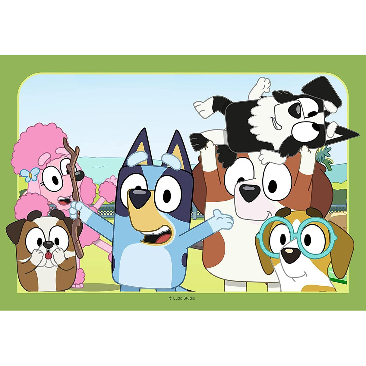 Ravensburger Fun with Bluey Puzzle 2x12pc