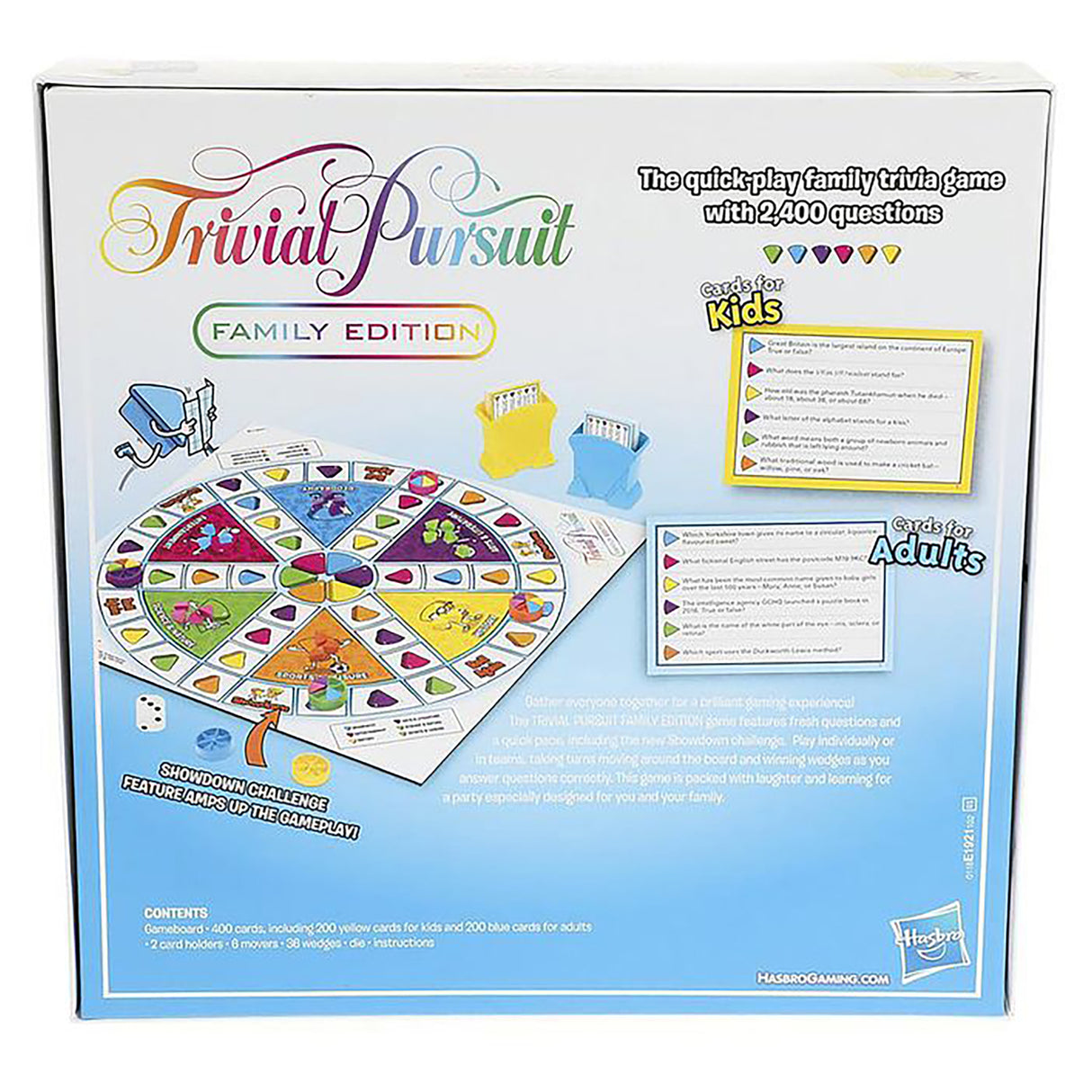 Hasbro Gaming Board Game - Trivial Pursuit: Family Edition