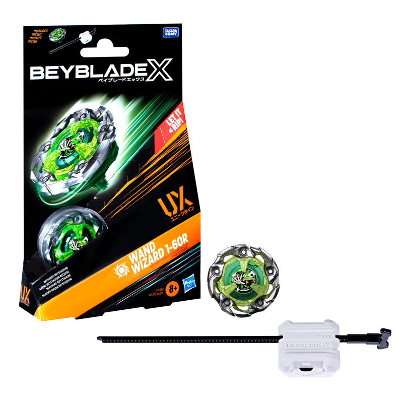 Beyblade X Wand Wizard 1-60R UX Starter Pack Set