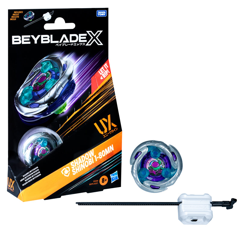 Beyblade X Shadow Shinobi 1-80MN UX Starter Pack Set