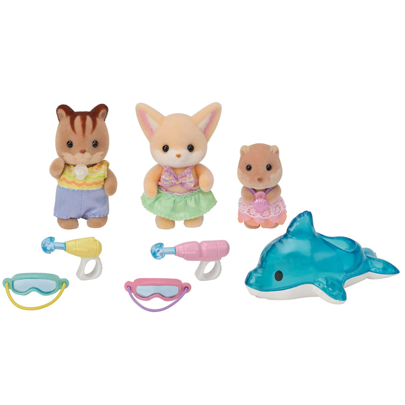 Sylvanian Families Nursery Friends Pool Fun Trio
