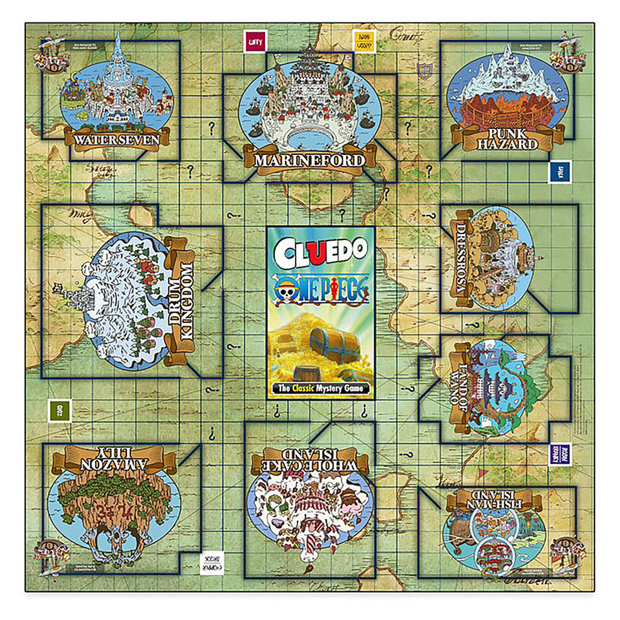 Cluedo One Piece Board Game