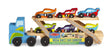 Melissa & Doug Jumbo Race-Car Carrier