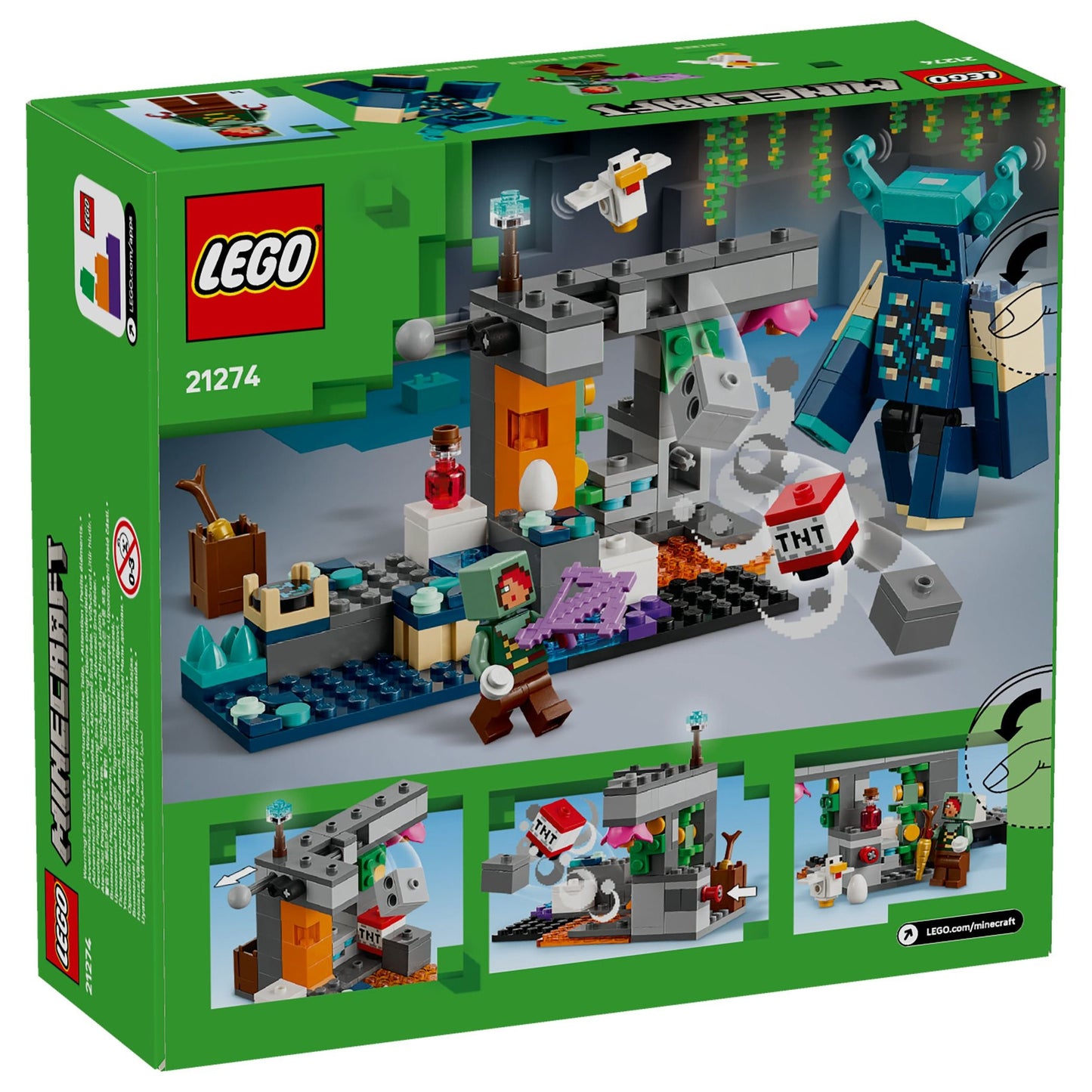 LEGO Minecraft The Warden Encounter 21274