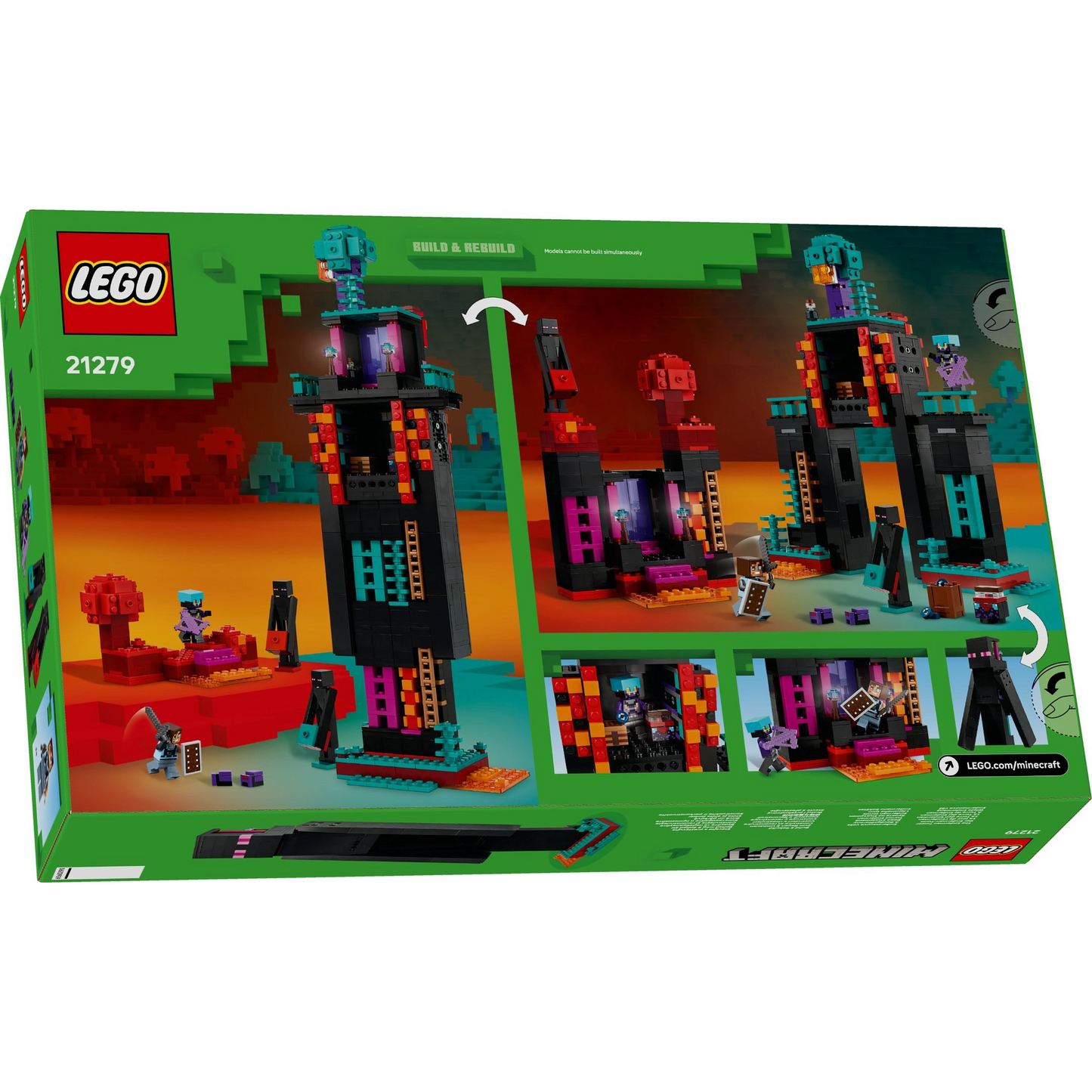 LEGO Minecraft The Enderman Tower 21279