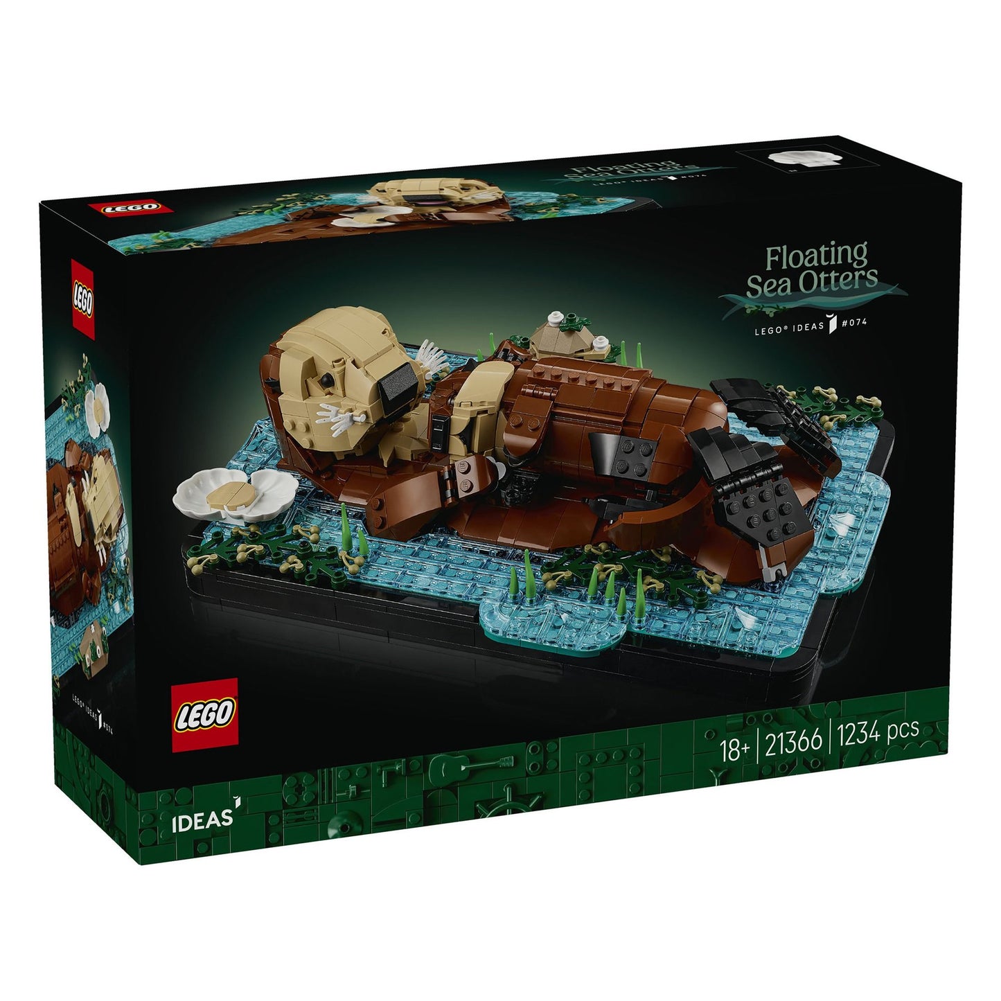 LEGO Ideas Floating Sea Otters