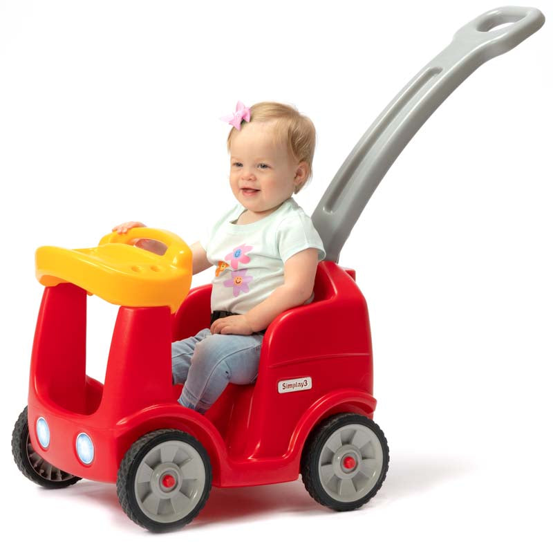 Simplay 3 Roll and Stroll Quiet Ride Push Car