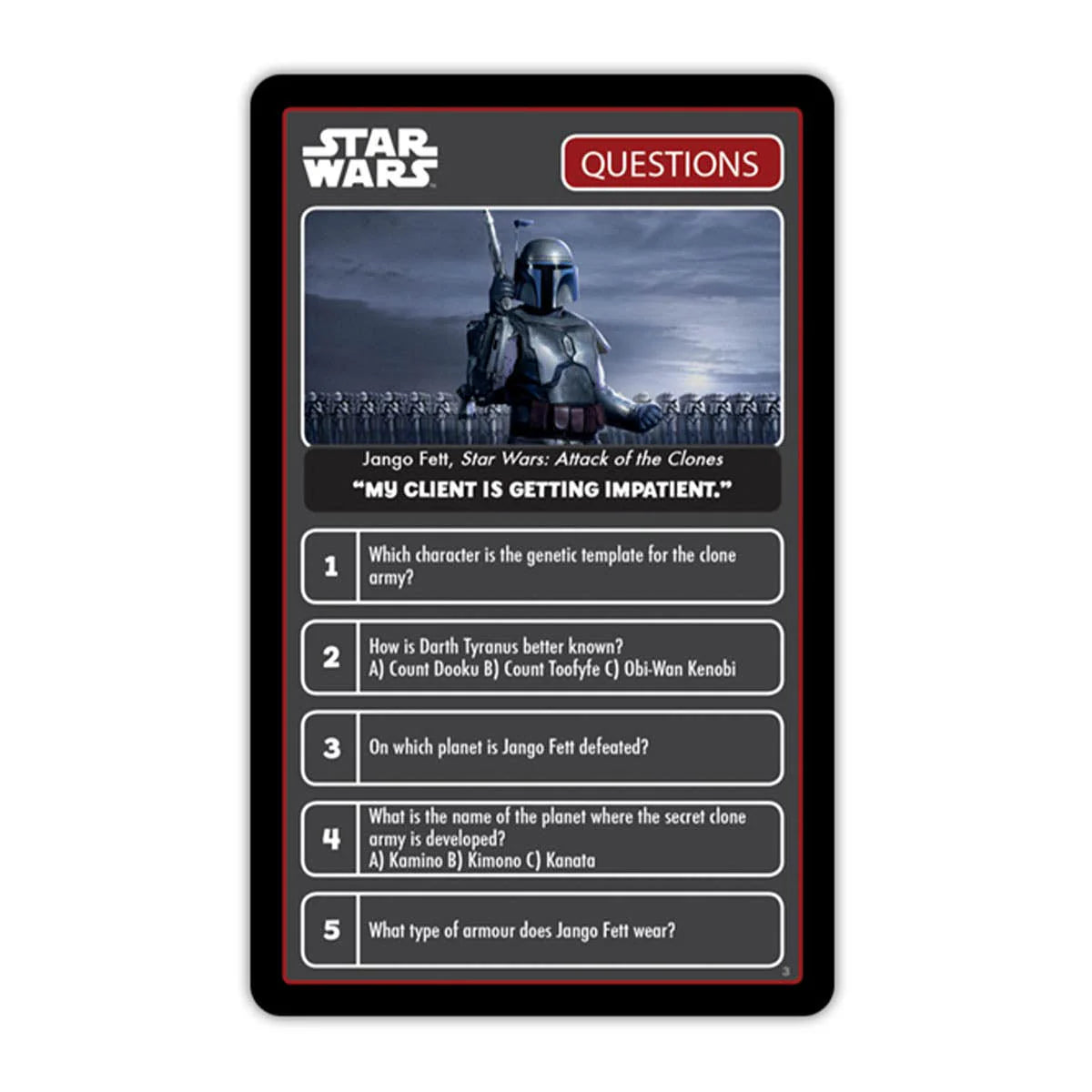 Top Trumps Quiz Star Wars