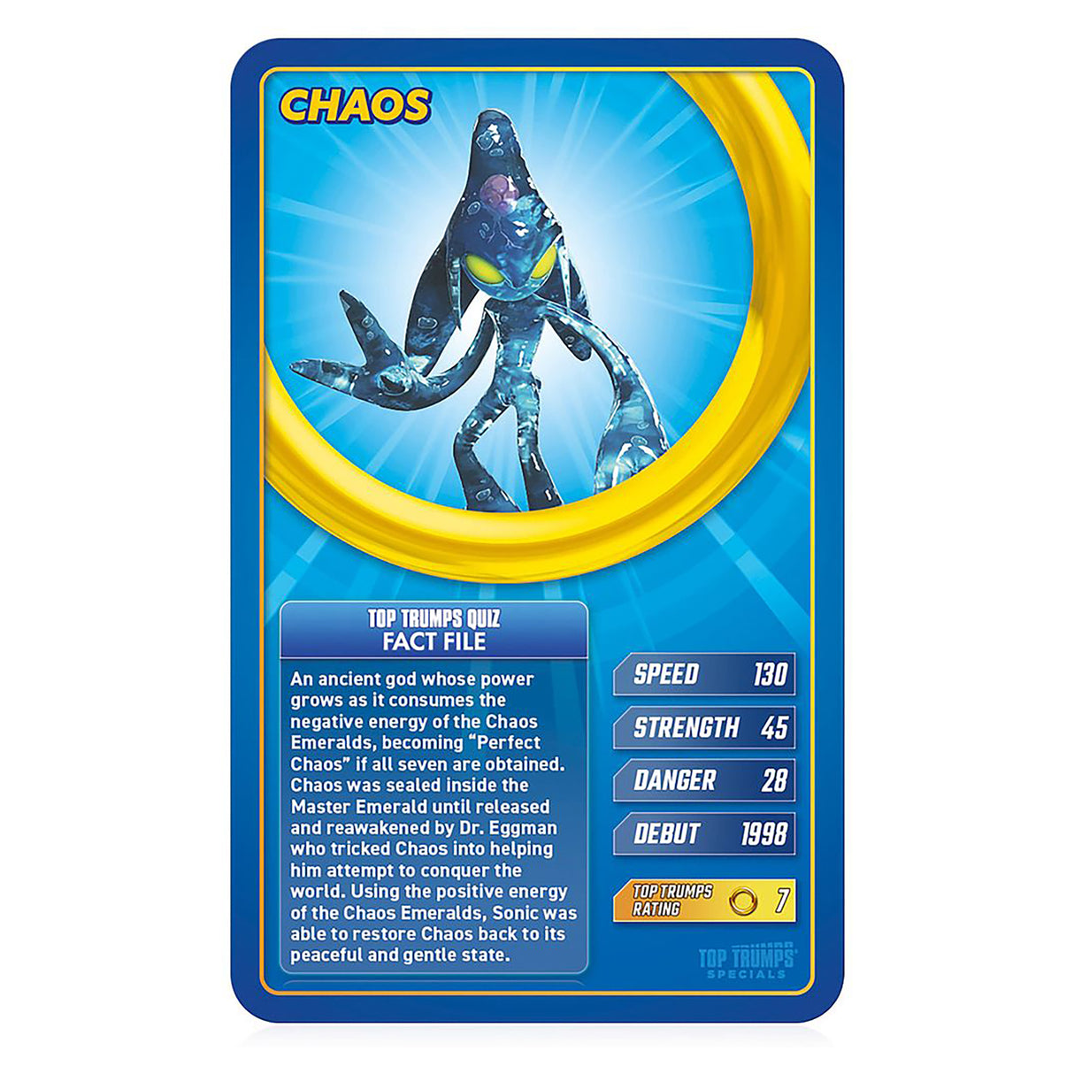 Top Trumps Sonic the Hedgehog Card Game