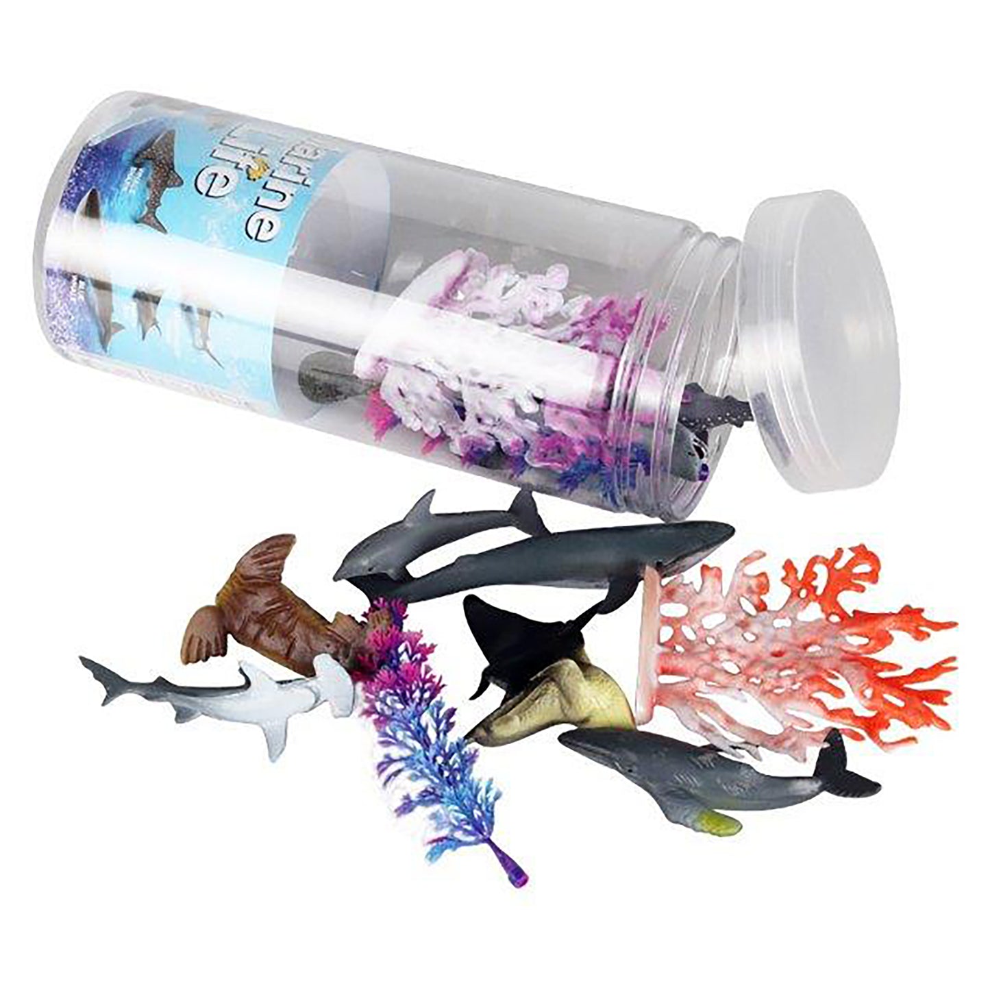 Sea Life 16 Pce Animals Figure Set