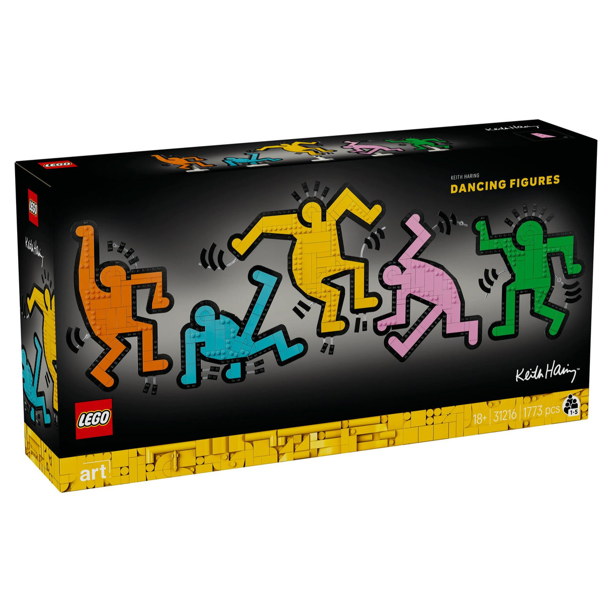 LEGO Art Keith Haring - Dancing Figures 31216