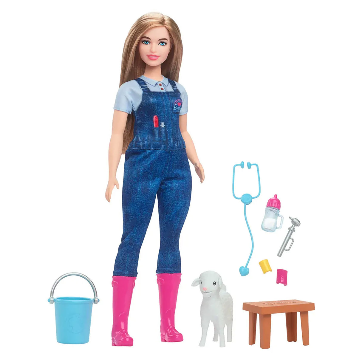 Barbie 65th Anniversary Careers Dolls Livestock Veterinarian