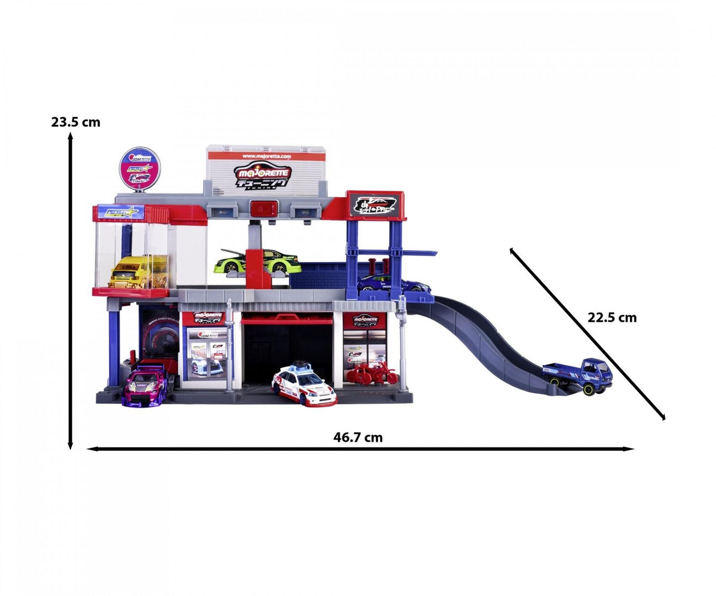 Majorette Japan Series Tuning Garage Set