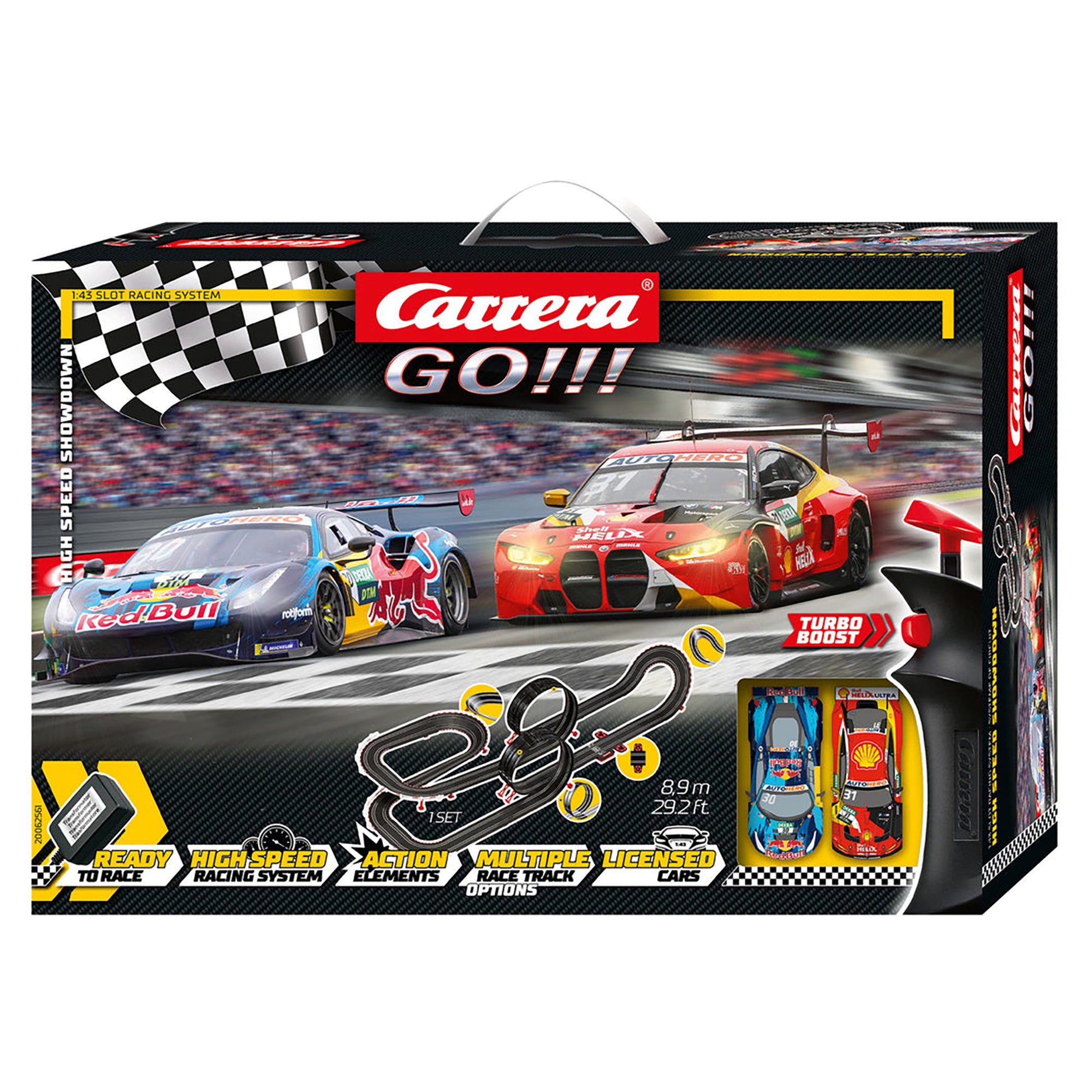 Carrera-Toys GO!!! DTM High Speed Showdown Start-Set au meilleur prix Carrera-Toys GO!!! DTM High Speed Showdown Start-Set au meilleur prix