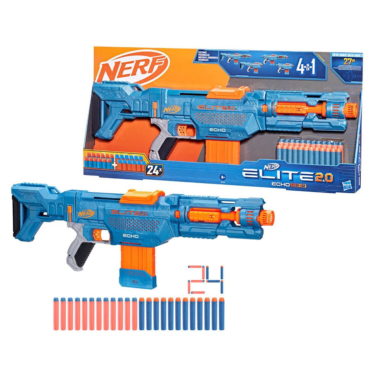 Nerf elite 2.0 echo cs 10 - N/A - Kiabi - 51.89€