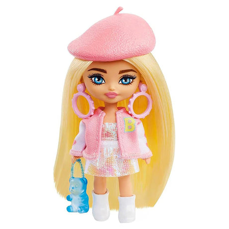 Barbie Extra Mini Minis Doll With Pink Beret