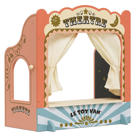 Le Toy Van Tabletop Puppet Wooden Theatre