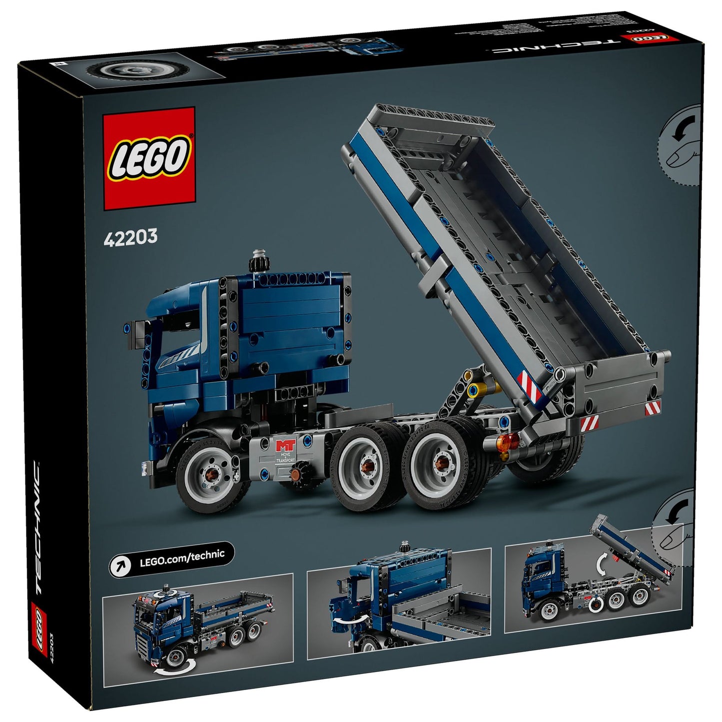 LEGO Technic Tipping Dump Truck 42203