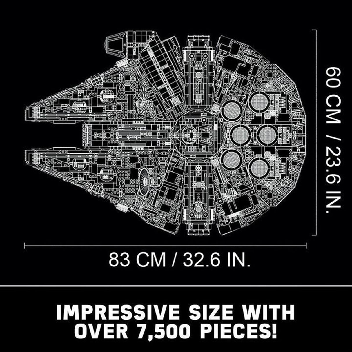 LEGO Star Wars Millennium Falcon 75192 (7541 pieces)