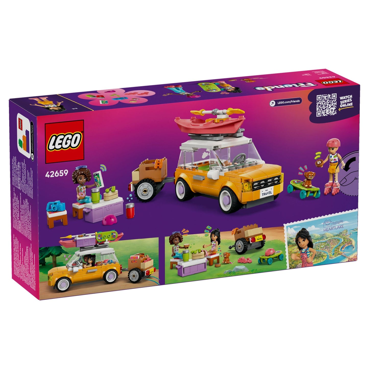 LEGO Friends Friendship Road-Trip Travel Car 42659