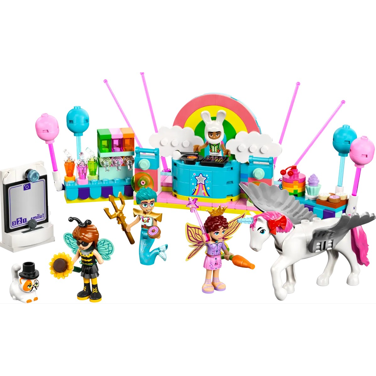 LEGO Friends Costume Party with Unicorn & Fairy 42661