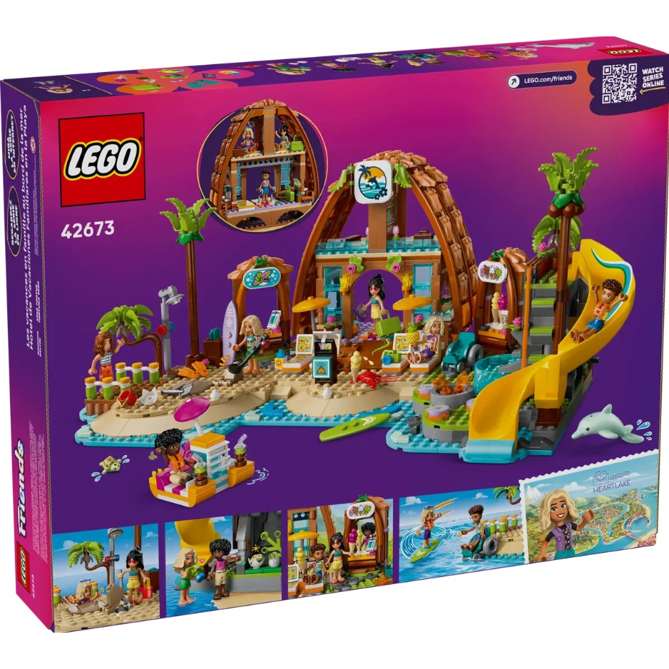 LEGO Friends Family Vacation Beach Resort 42673