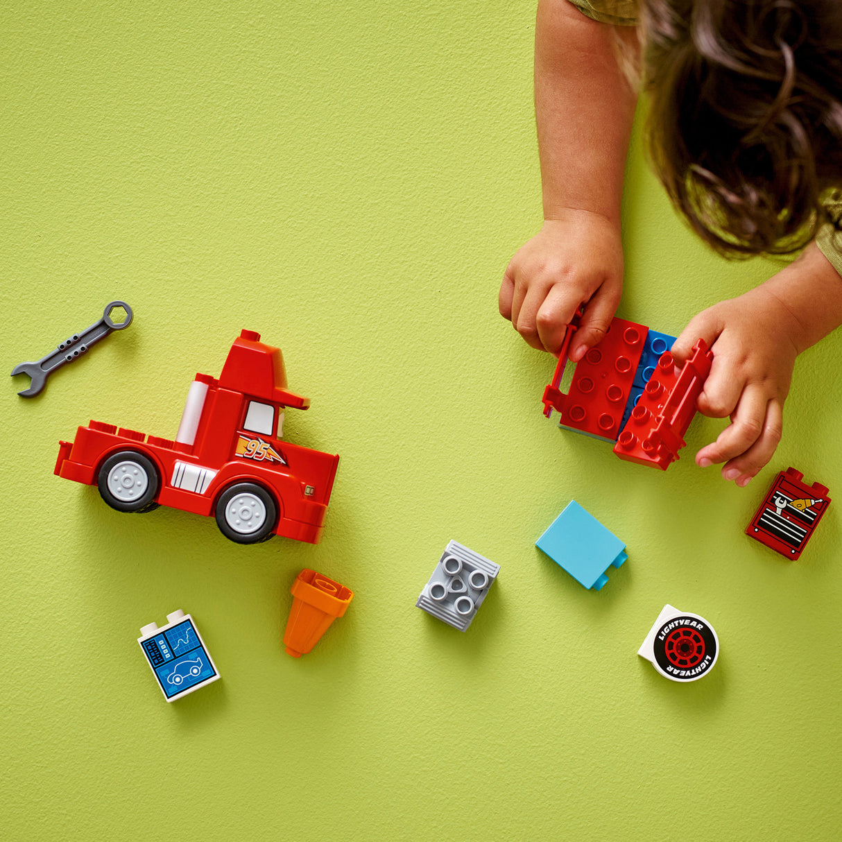 LEGO Duplo Mack At The Race 10417, (14-Pieces)
