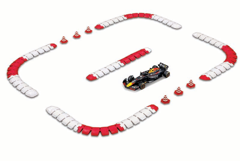Maisto TECH Formula Racing RC 1:41 Diecast F-1 Racing Track 2024 Red Bull RB-20 Verstappen #1