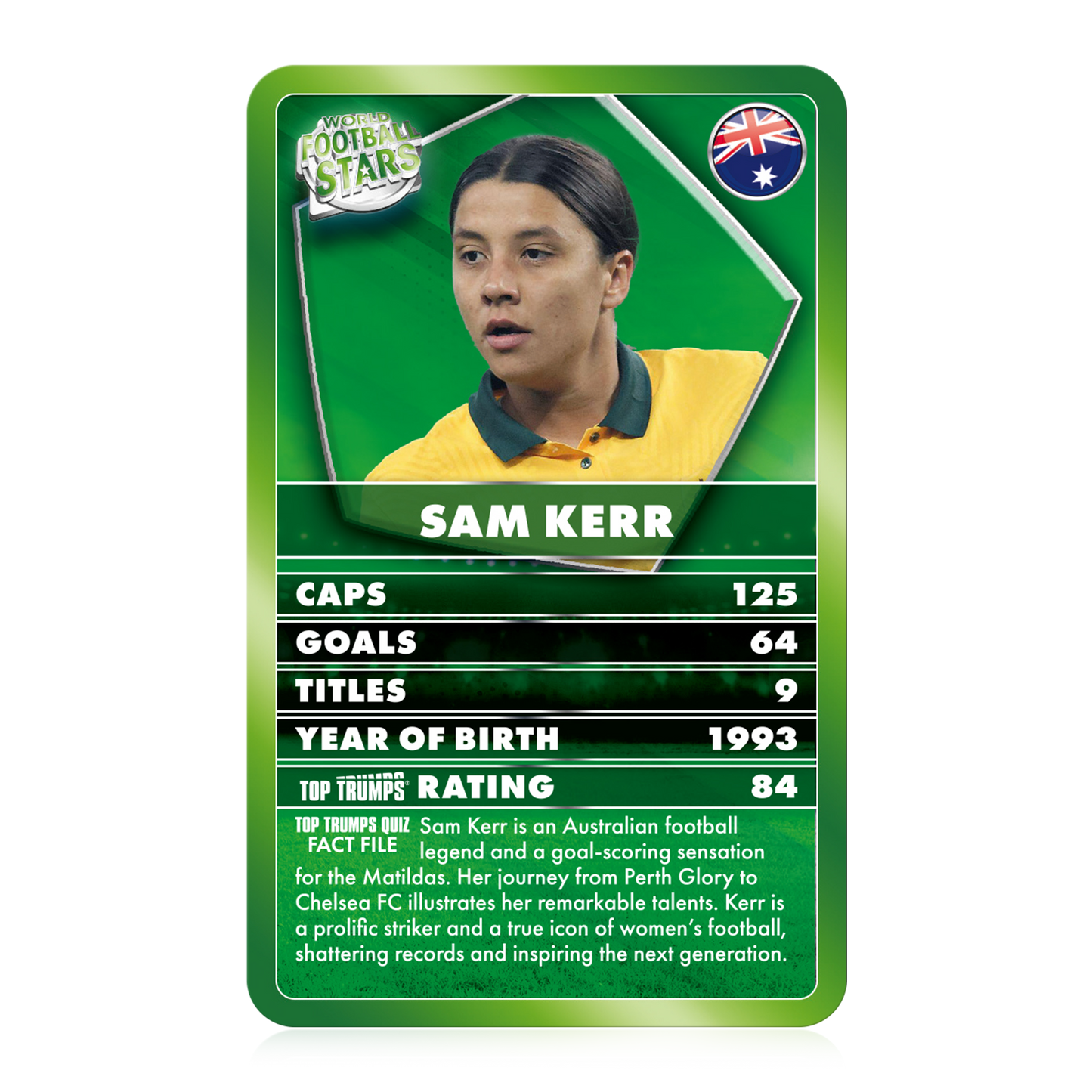 Top Trumps World Football Stars Card Game