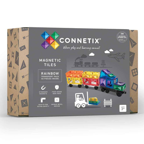Connetix Rainbow Transport Pack 50 pc