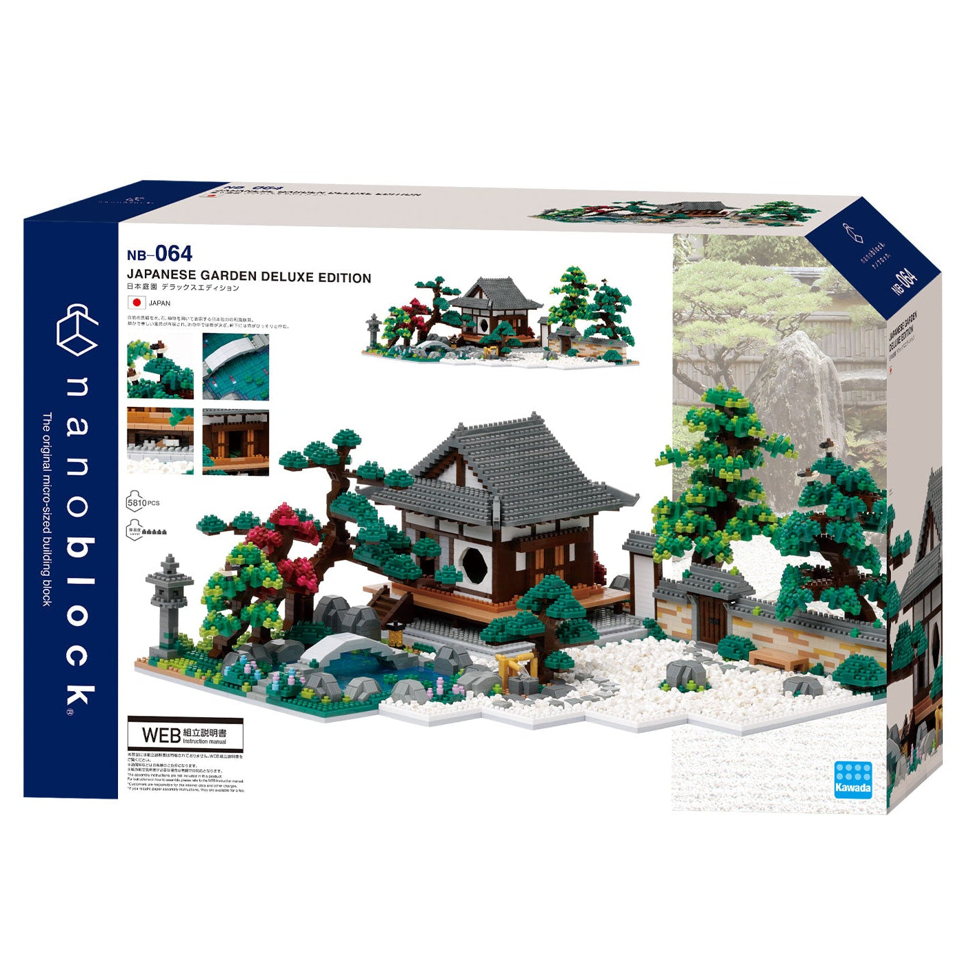 nanoblock Japanese Garden Deluxe Edition – Toys