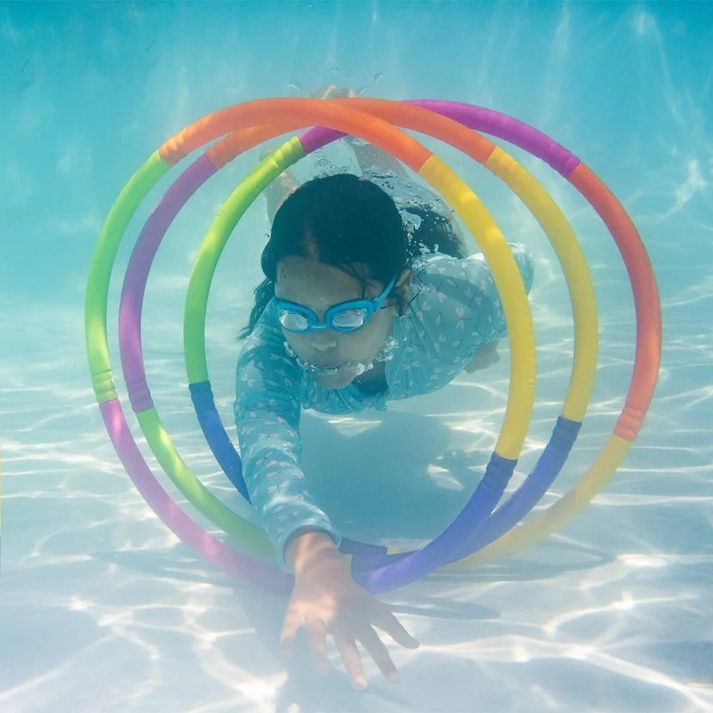 Wahu Pool Party Pool Hoops 4Pk